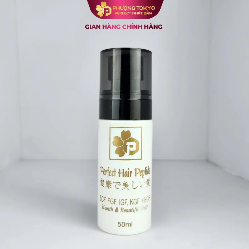 Serum Kích Mọc Tóc Peptide Dưỡng Tóc, Kích Thích Sự Phát Triển Của Tóc, Giảm Rụng Tóc, Ngăn Ngừa Gàu - Perfect Hair Peptide Nhật Bản (T3)